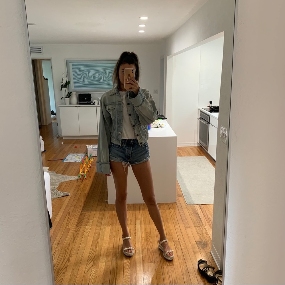SOLD🚫R 13 Denim Jean Jacket, S - Picture 3 of 11